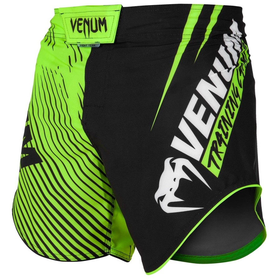 venum training camp 2.0 kampshorts - sortneo gul
