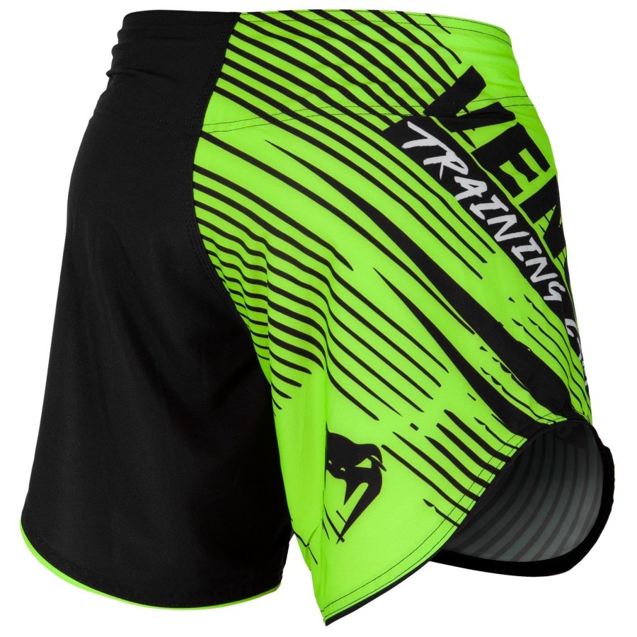 venum training camp 2.0 kampshorts - sortneo gul