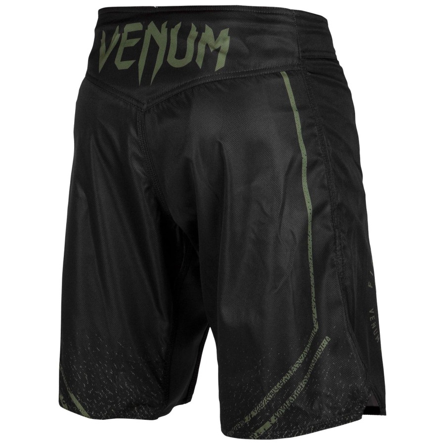 venum signature fightshorts - sortkhaki - eksklusiv