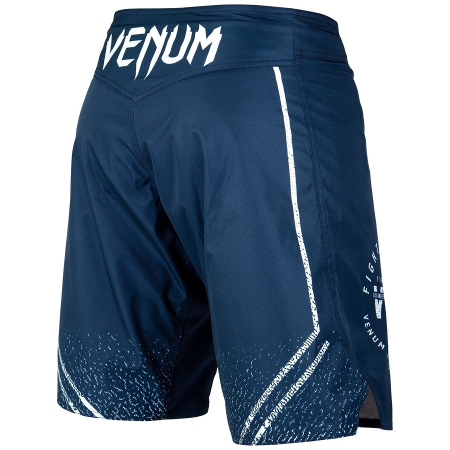 venum signature fightshorts - marineblåhvid