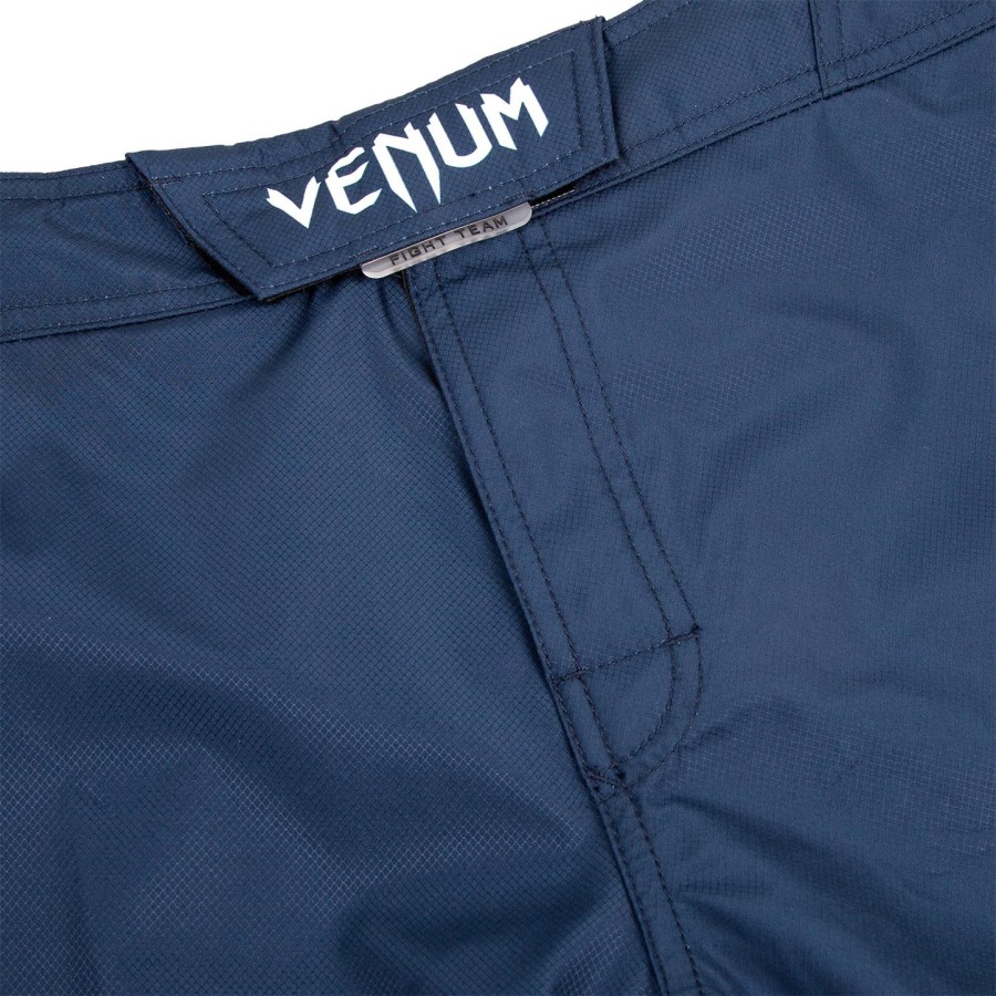 venum signature fightshorts - marineblåhvid