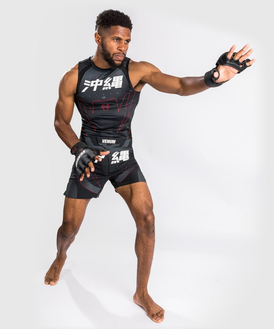 venum okinawa 3.0 kampshorts - sortrød