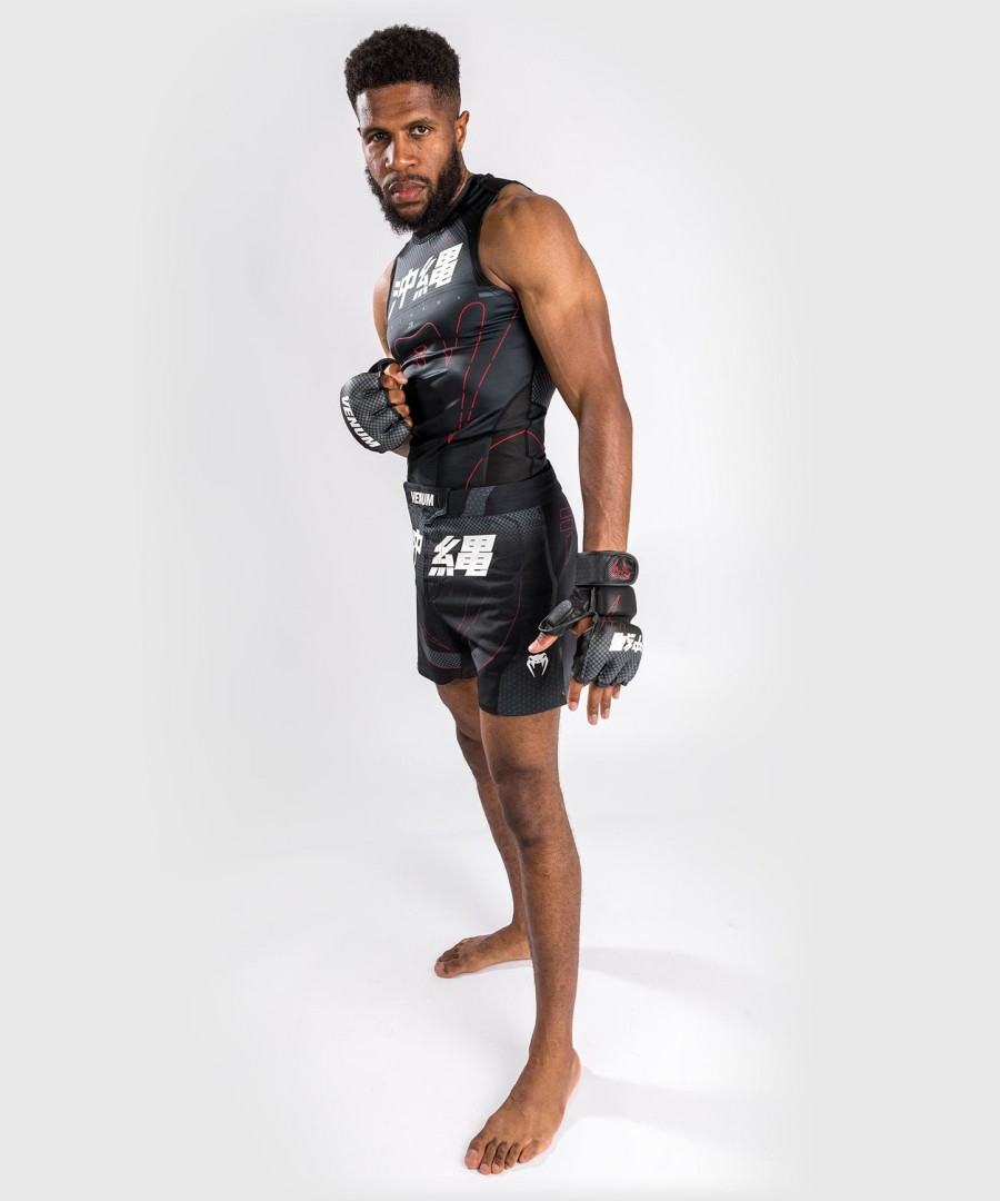 venum okinawa 3.0 kampshorts - sortrød