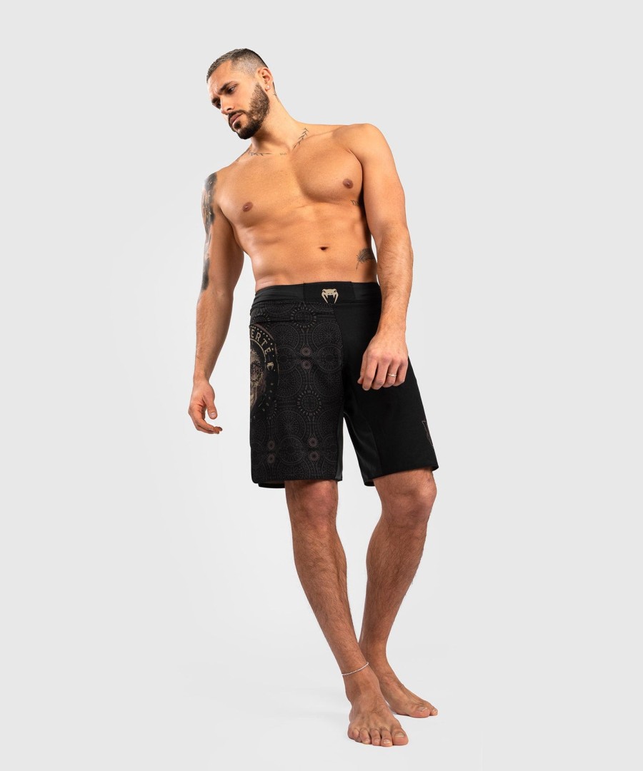 venum santa muerte dark side - kampshorts - sortbrun