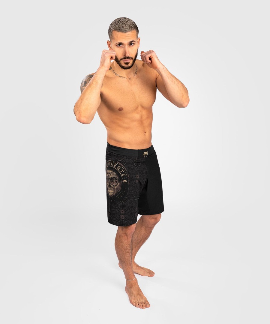 venum santa muerte dark side - kampshorts - sortbrun