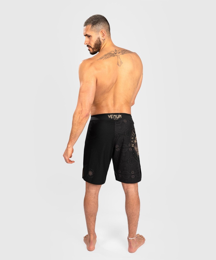 venum santa muerte dark side - kampshorts - sortbrun