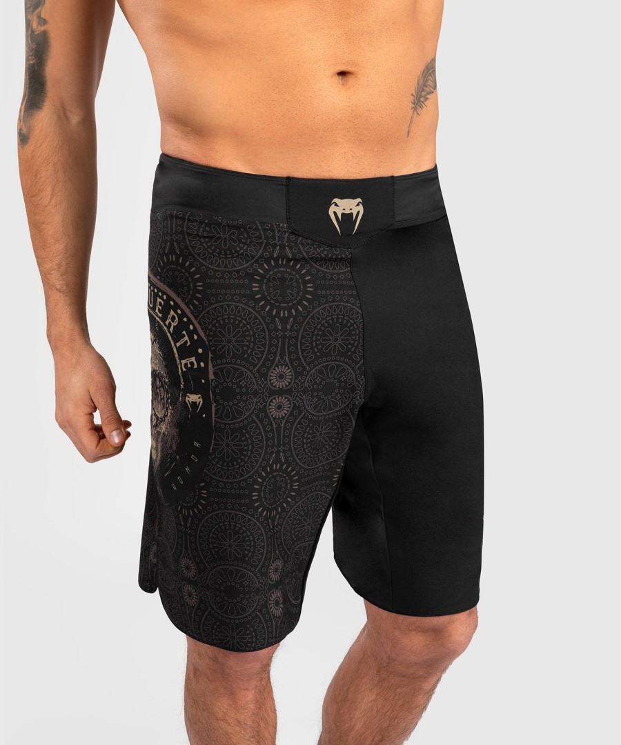 venum santa muerte dark side - kampshorts - sortbrun