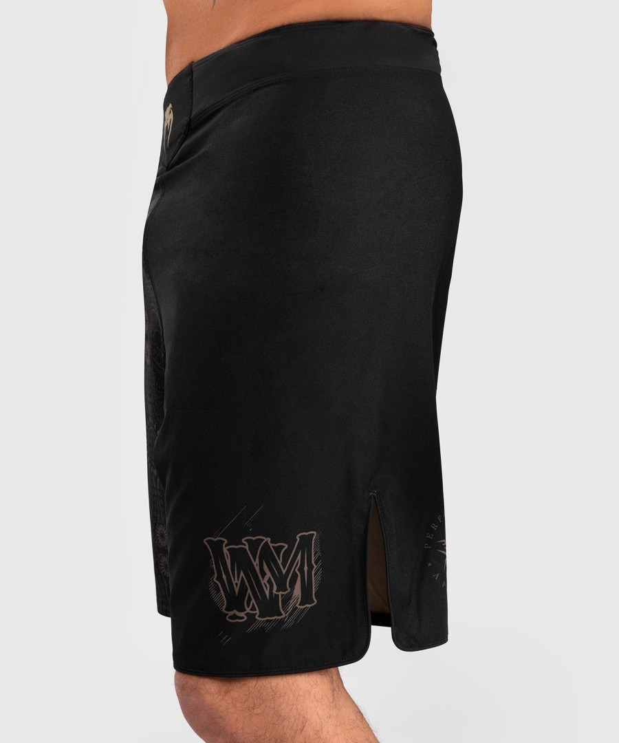 venum santa muerte dark side - kampshorts - sortbrun
