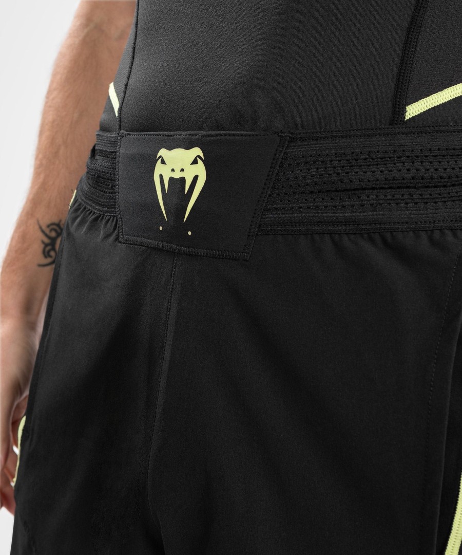 venum fusion 2.0 fightshorts - sortgul