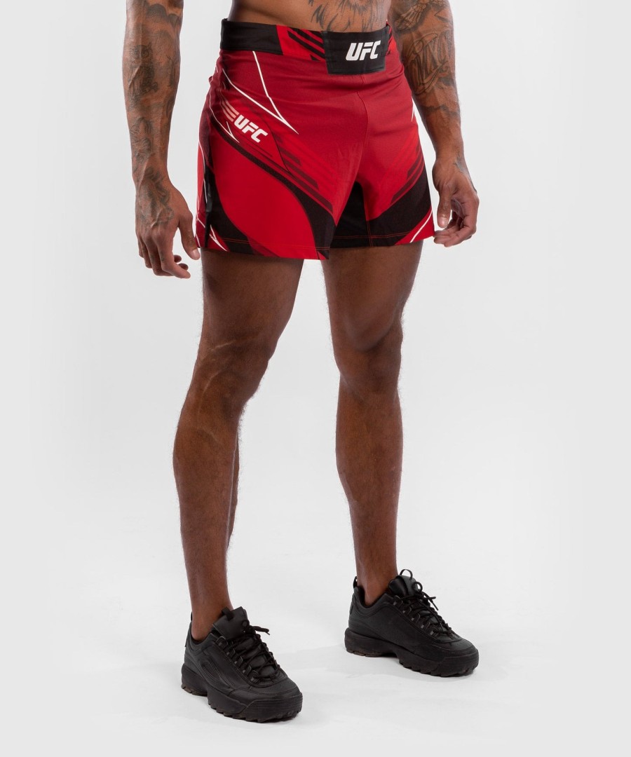 ufc venum authentic fight night herreshorts - kort pasform - rød