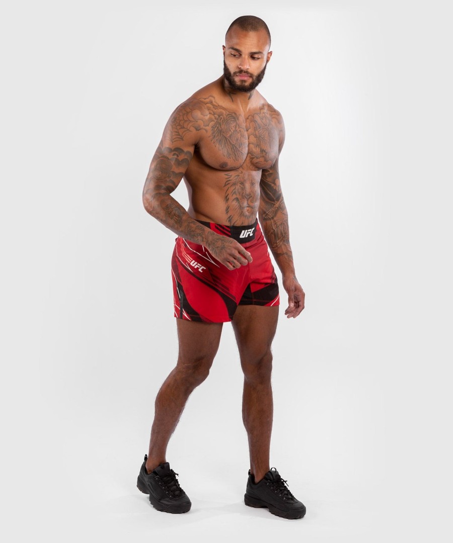 ufc venum authentic fight night herreshorts - kort pasform - rød