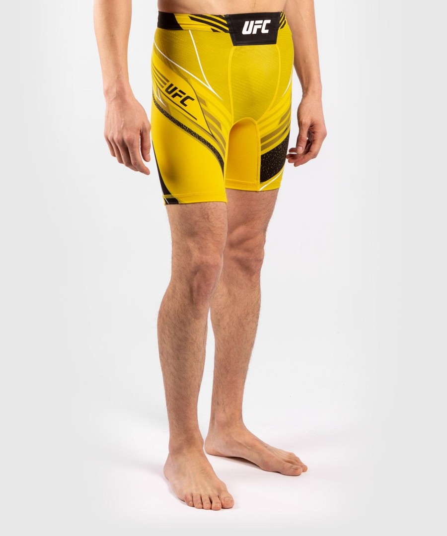ufc venum authentic fight night herre vale tudo shorts - kort pasform - gul