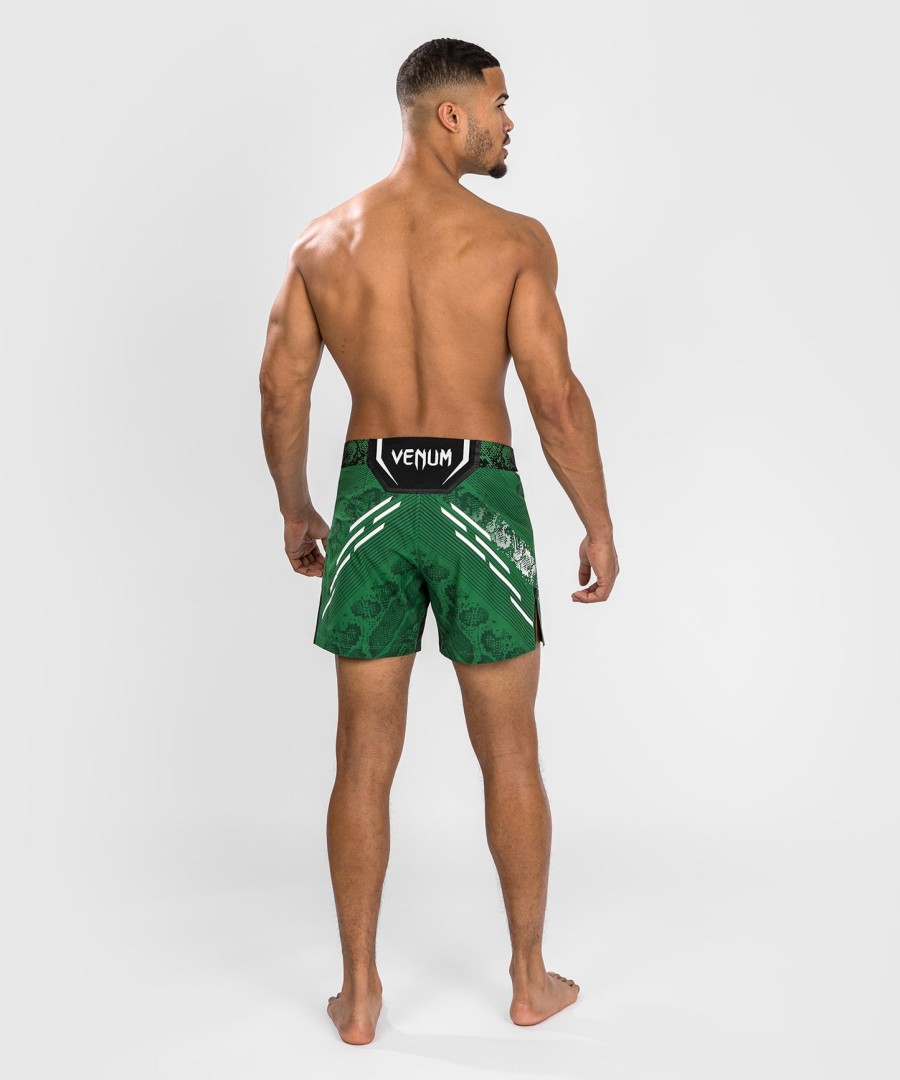 ufc adrenaline by venum personlige autentiske fight night herre kampshorts - kort pasform - grøn