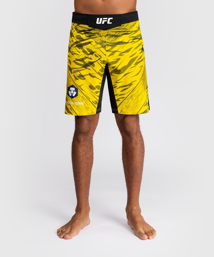 ufc fusion by venum authentic fight night herre kampdragt shorts - lang fit - gul