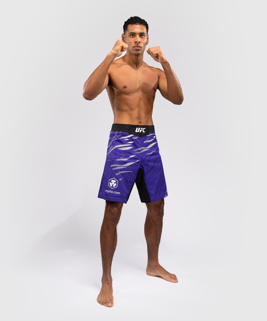 ufc fusion by venum authentic fight night herre kampshorts - lang fit - lilla