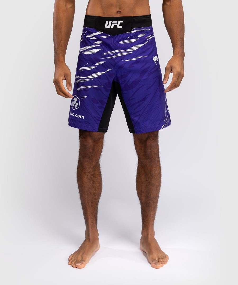 ufc fusion by venum authentic fight night herre kampshorts - lang fit - lilla