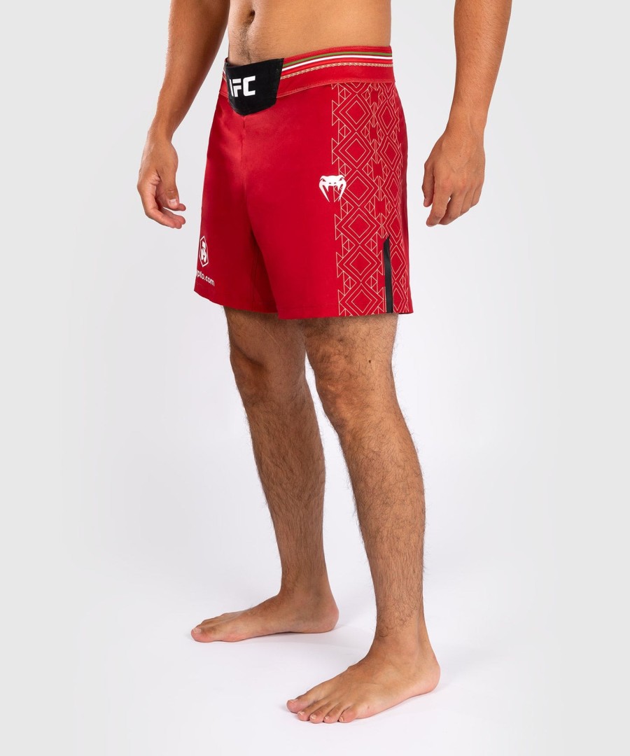 noche ufc by venum authentic fight night herre kampshorts - kort pasform - rød