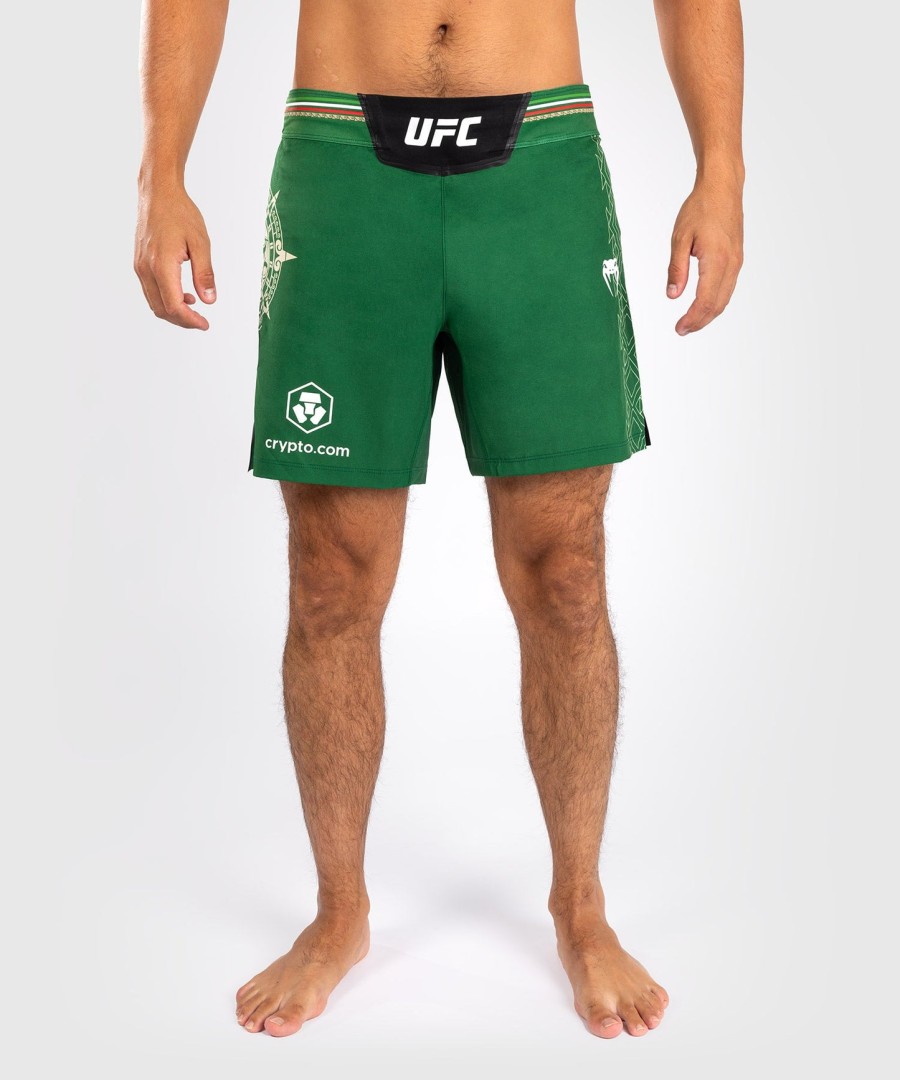 noche ufc by venum authentic fight night herre kampshorts - kort pasform - grøn