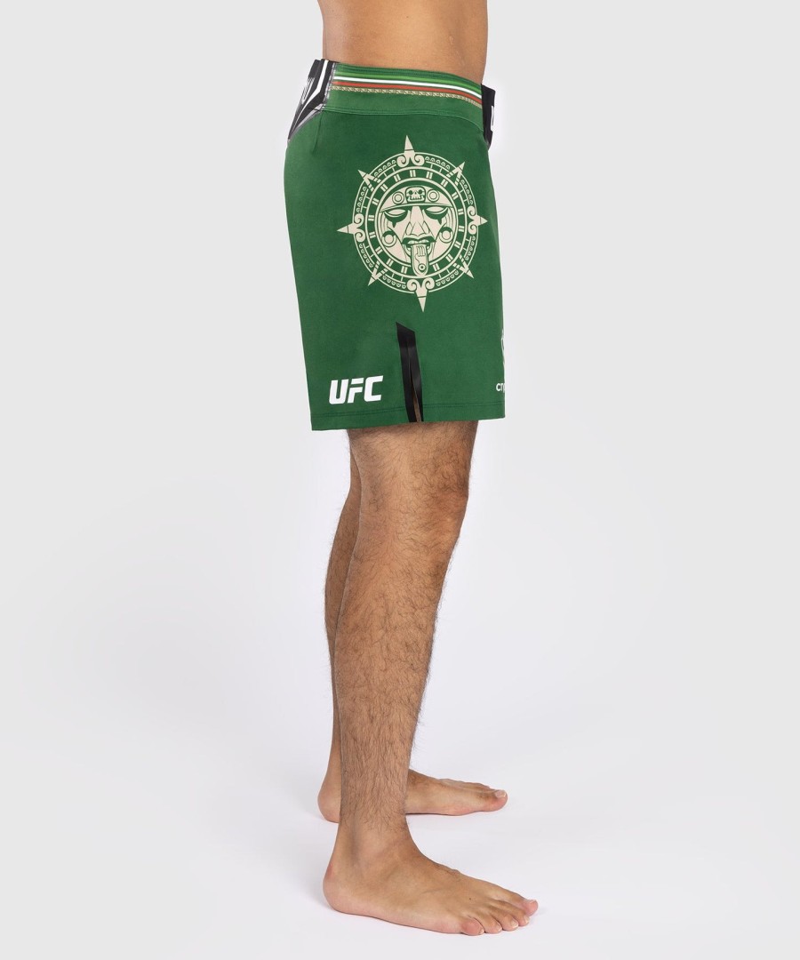 noche ufc by venum authentic fight night herre kampshorts - kort pasform - grøn