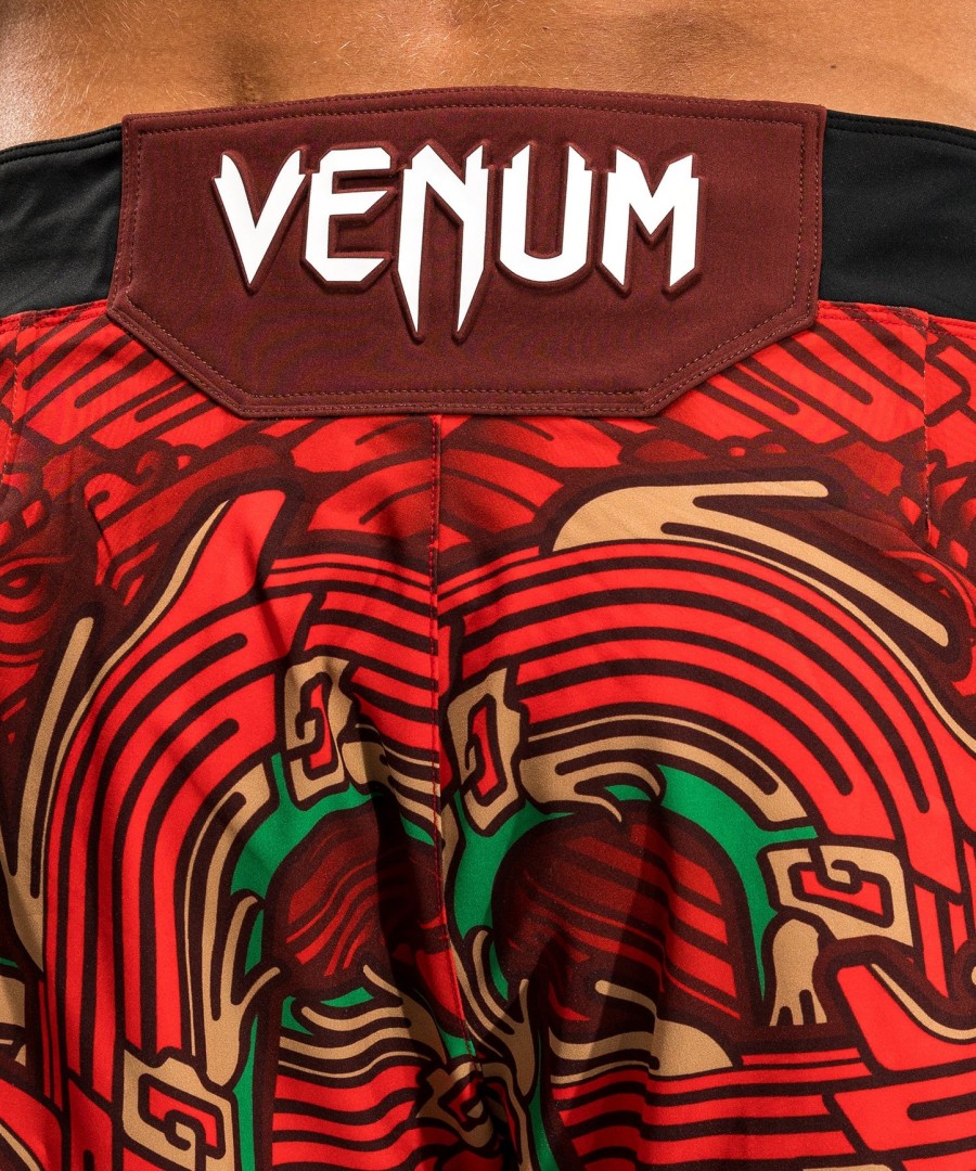 herre ufc unrivaled by venum rød brandon moreno short fit kampshorts