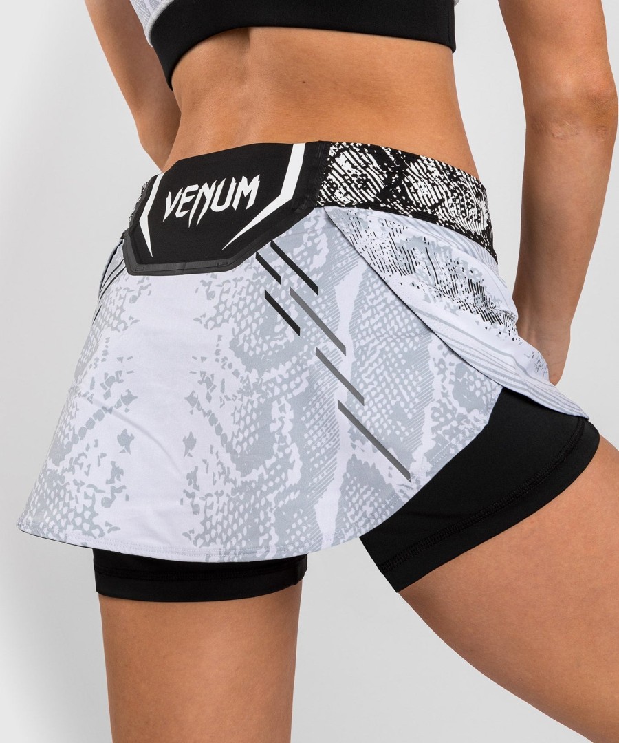 ufc adrenaline by venum authentic fight night dame skort - hvid