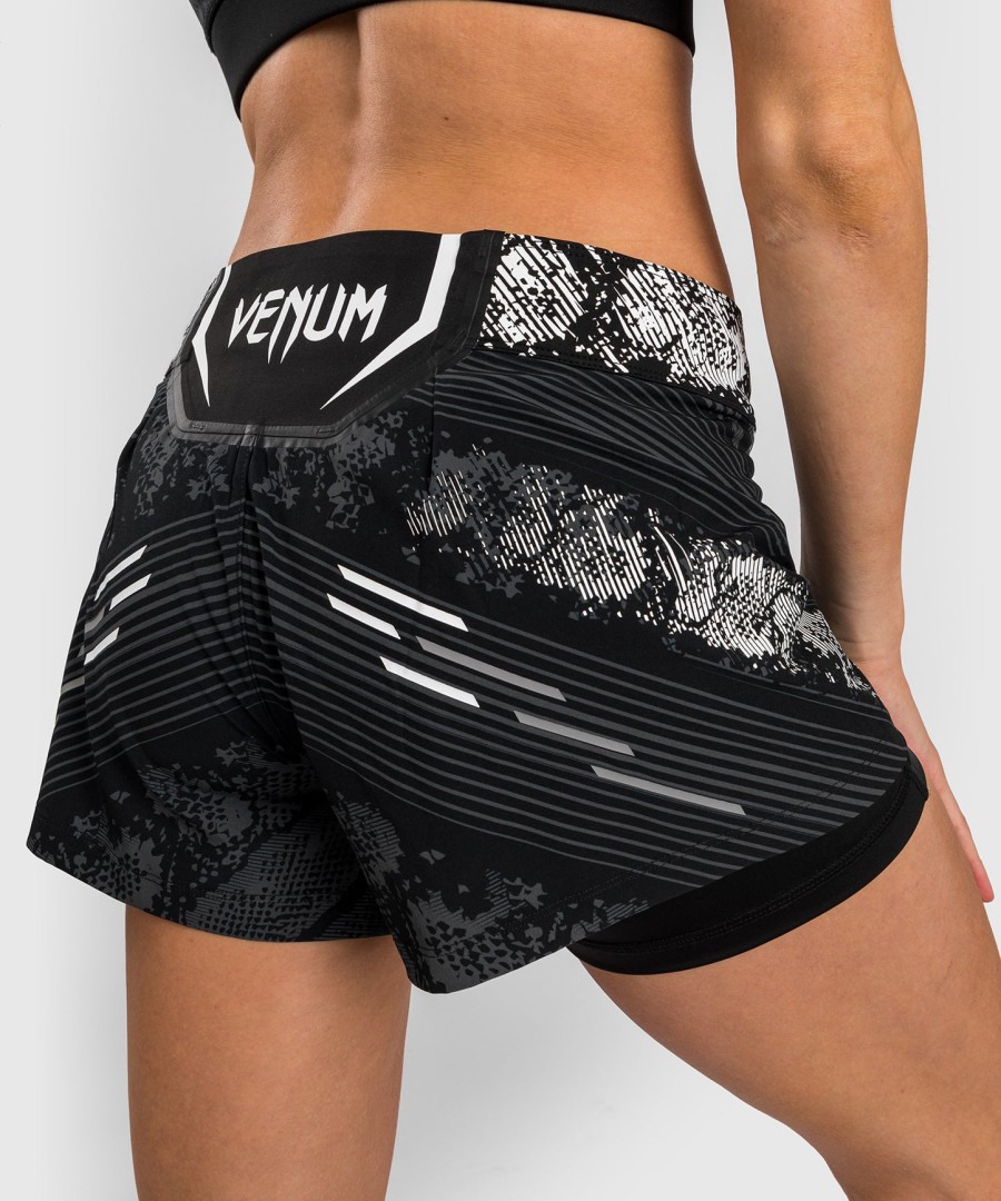 ufc adrenaline af venum personlige autentiske fight night kvinder kampshorts - sort