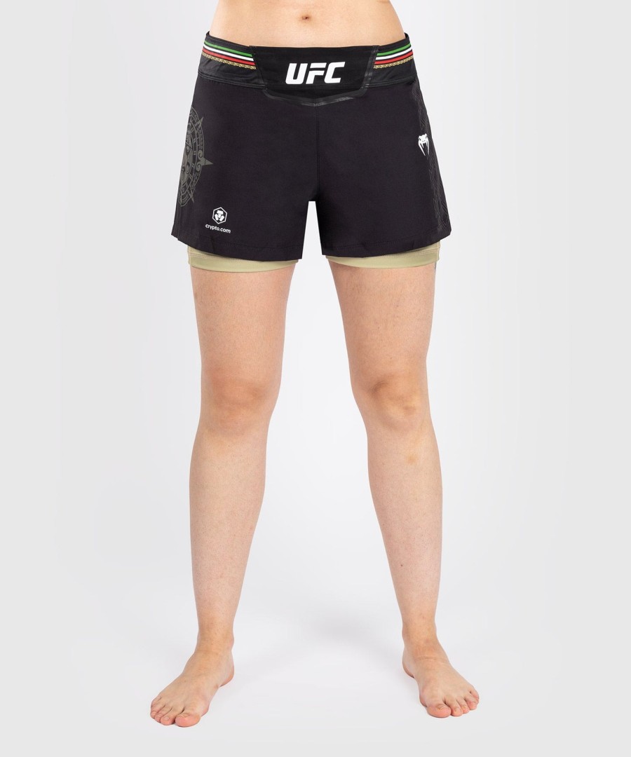 noche ufc by venum authentic fight night dame kampshorts - sort