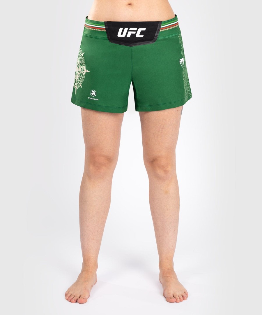 noche ufc by venum authentic fight night kvinders kampshorts - grøn