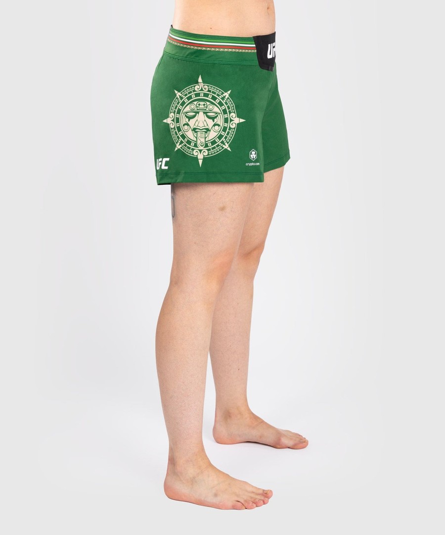 noche ufc by venum authentic fight night kvinders kampshorts - grøn