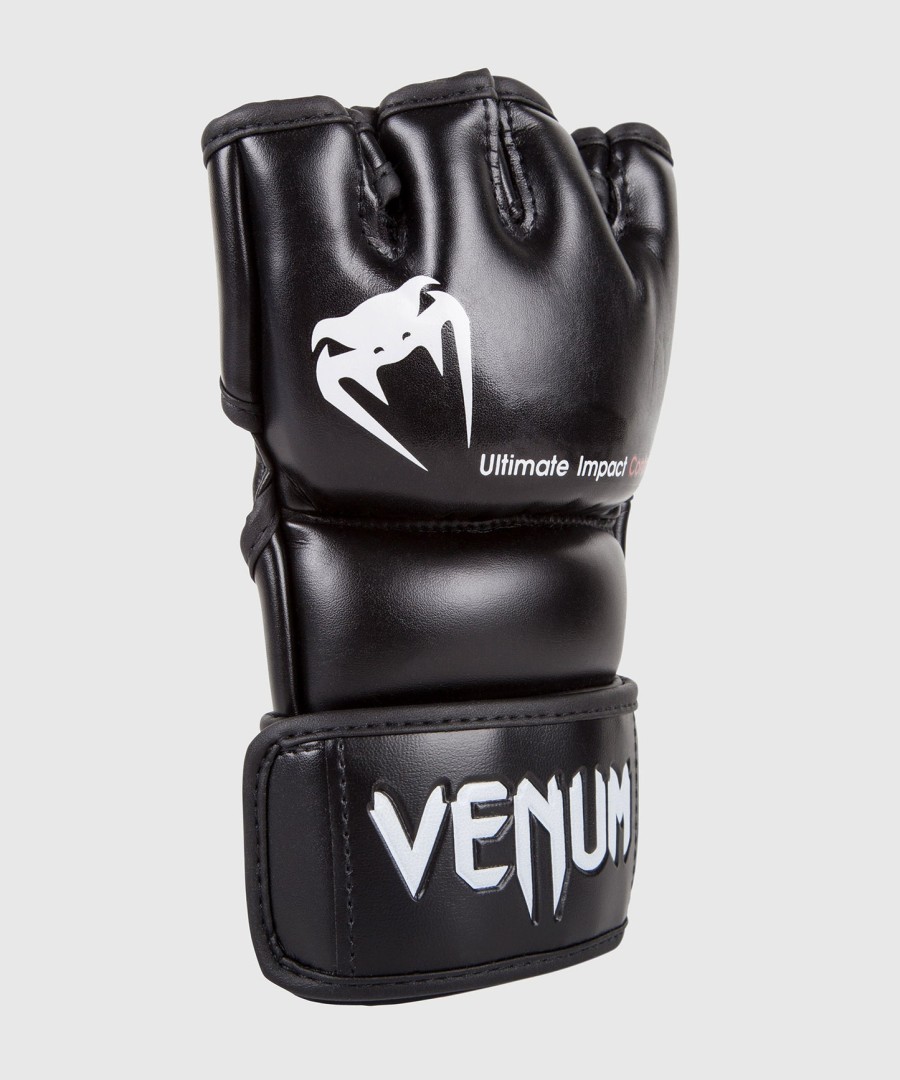 venum impact mma handsker - skintex læder - sort