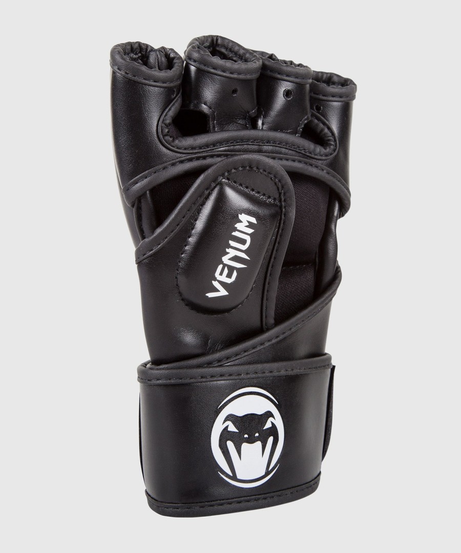 venum impact mma handsker - skintex læder - sort
