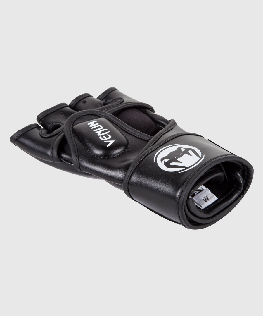 venum impact mma handsker - skintex læder - sort