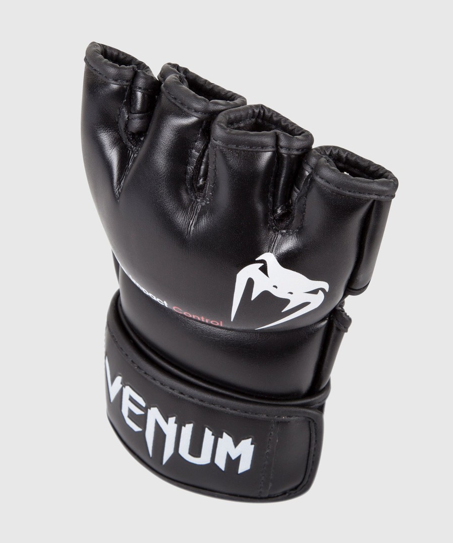 venum impact mma handsker - skintex læder - sort