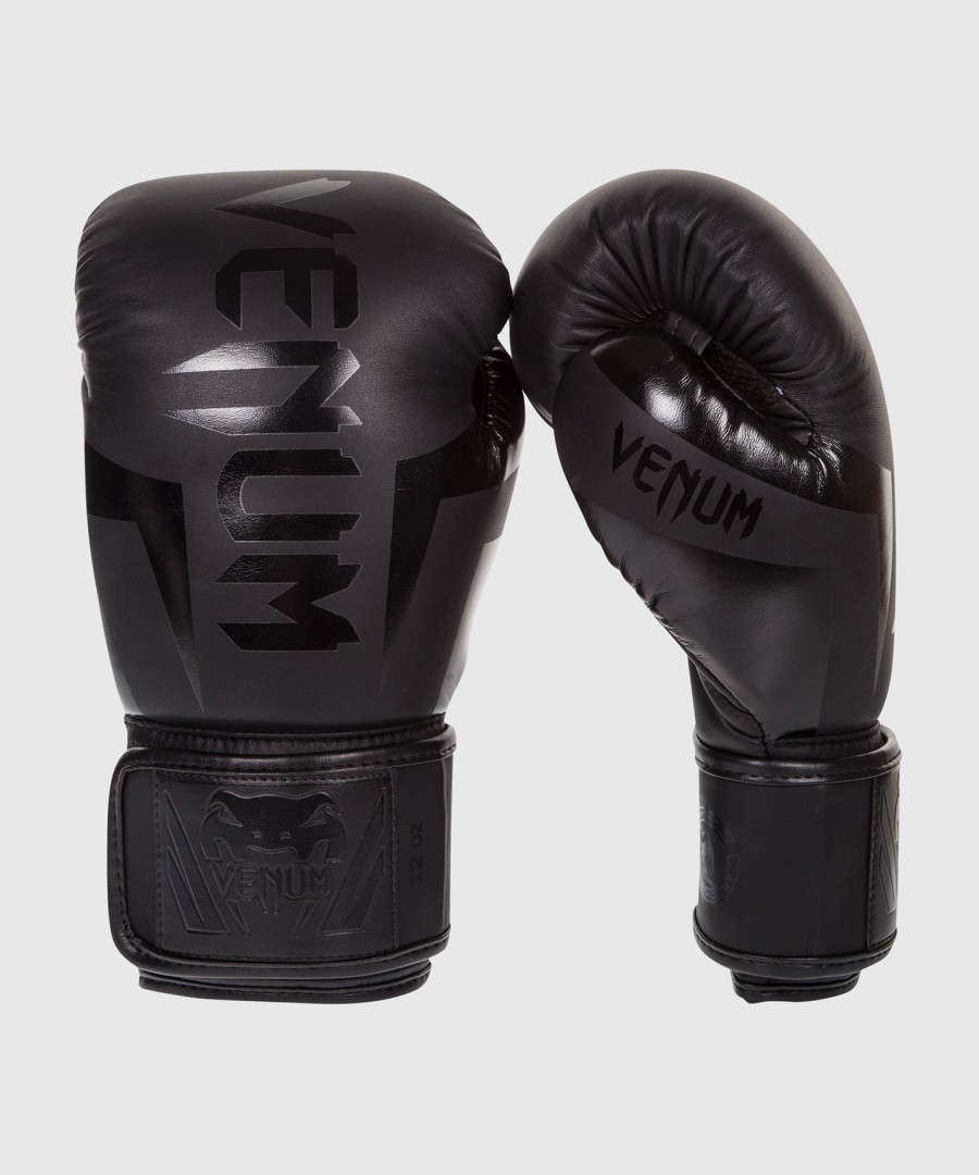 venum elite boksehandsker - sort