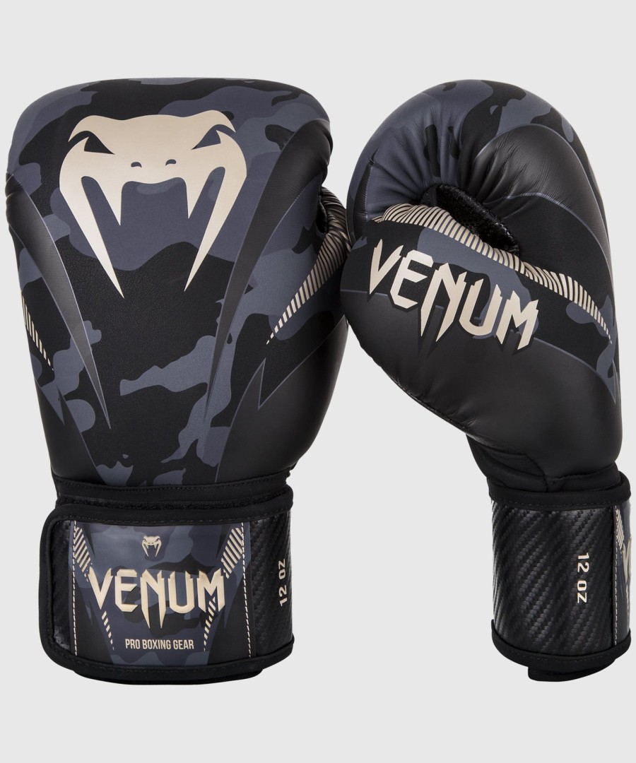 venum impact boksehandsker - mørk camosand
