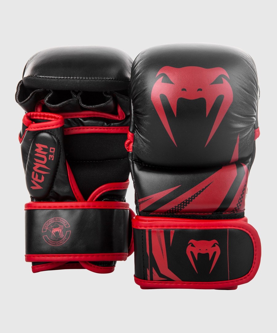sparringshandsker venum challenger 3.0 - sortrød