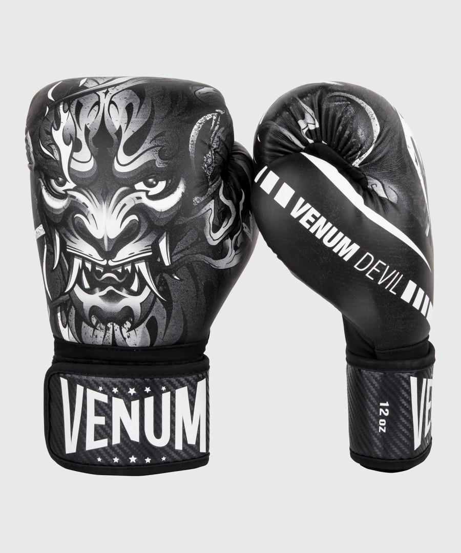 venum devil boksehandsker - hvidsort