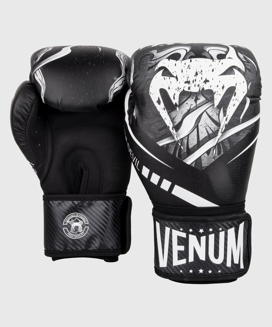 venum devil boksehandsker - hvidsort