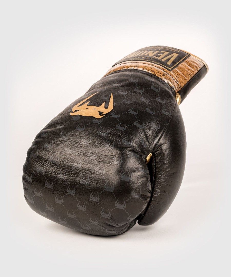 venum coco monogram pro lace up boksehandsker - intens sort