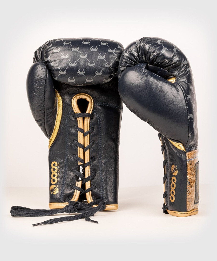 venum coco monogram pro lace up boksehandsker - state blue
