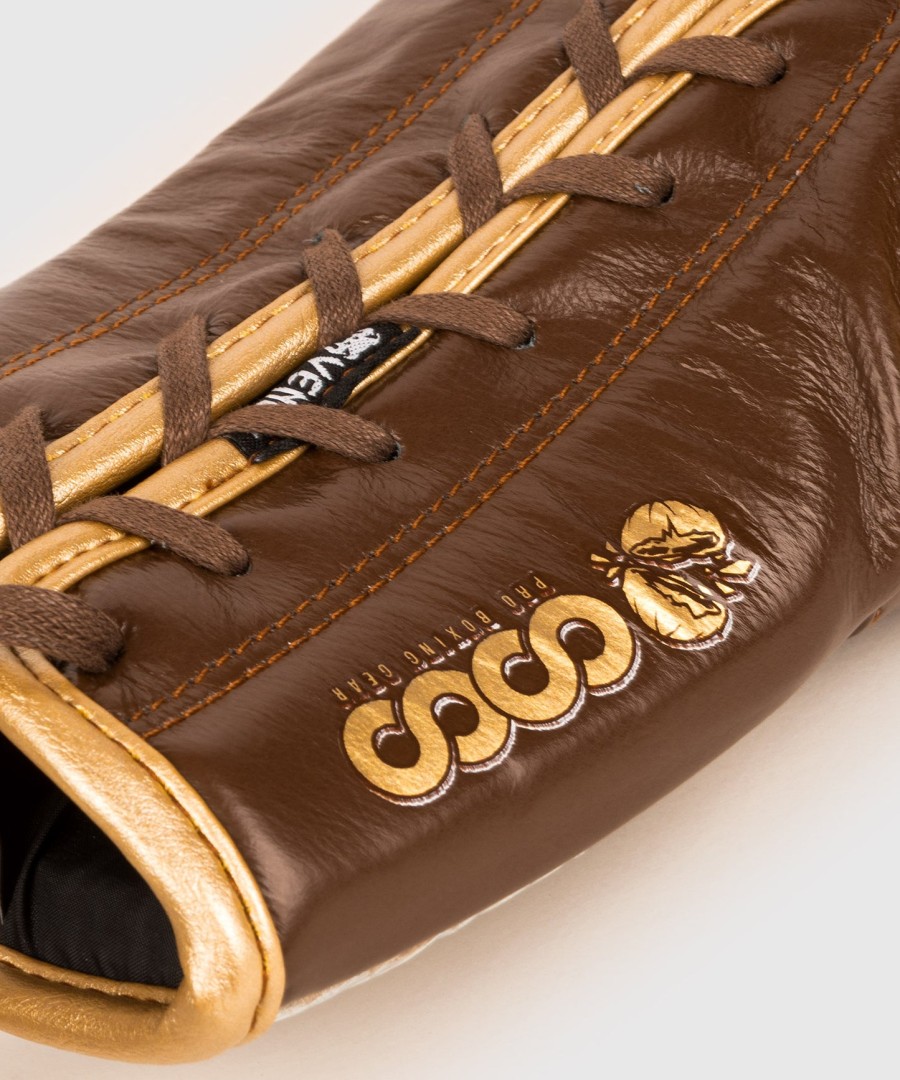 venum coco monogram pro lace up boksehandsker - grizzly brown