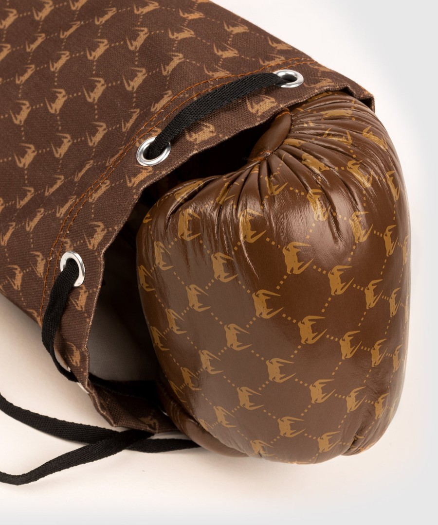 venum coco monogram pro lace up boksehandsker - grizzly brown