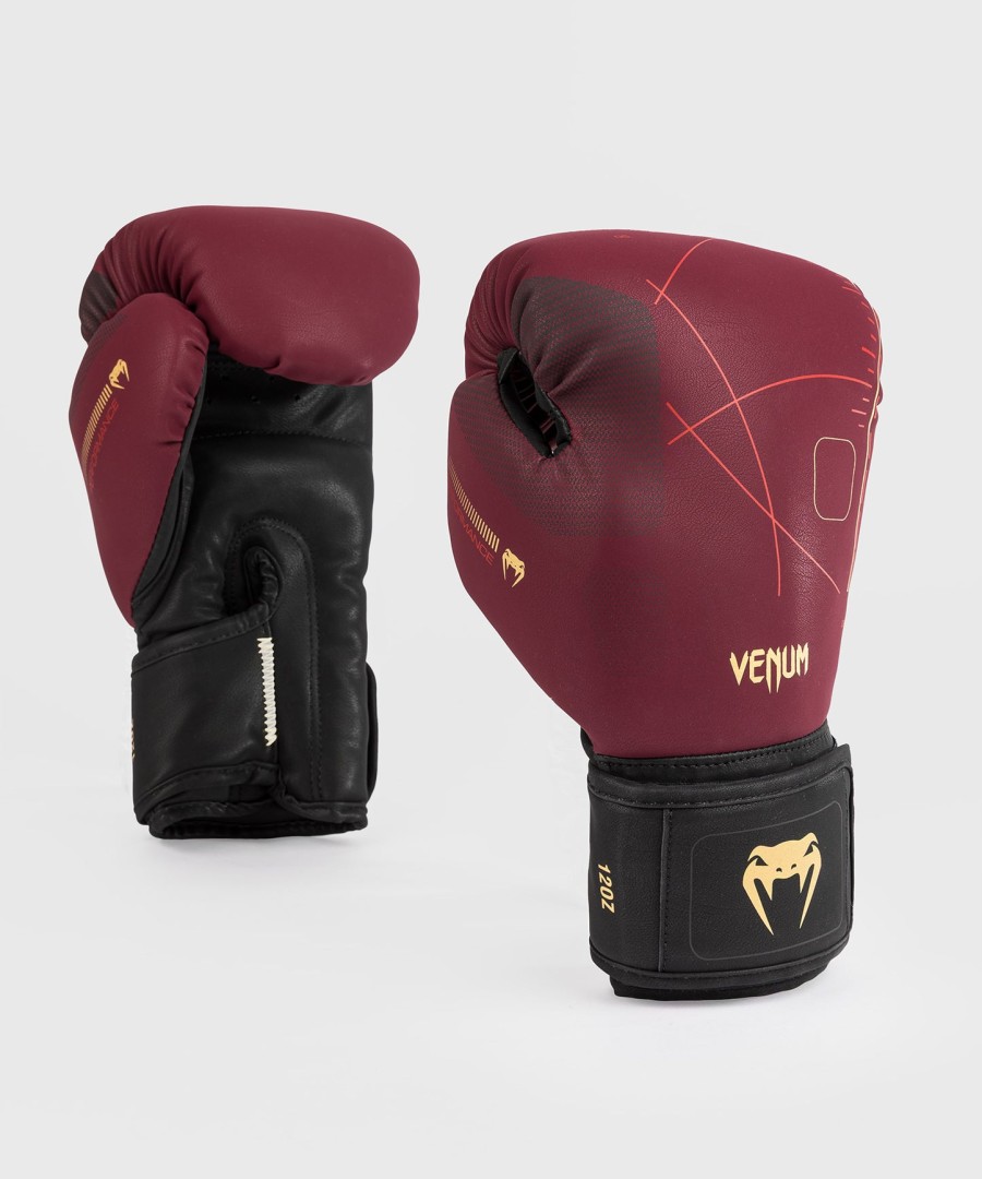 venum tactical xt boksehandsker - sortbordeauxrosaguld