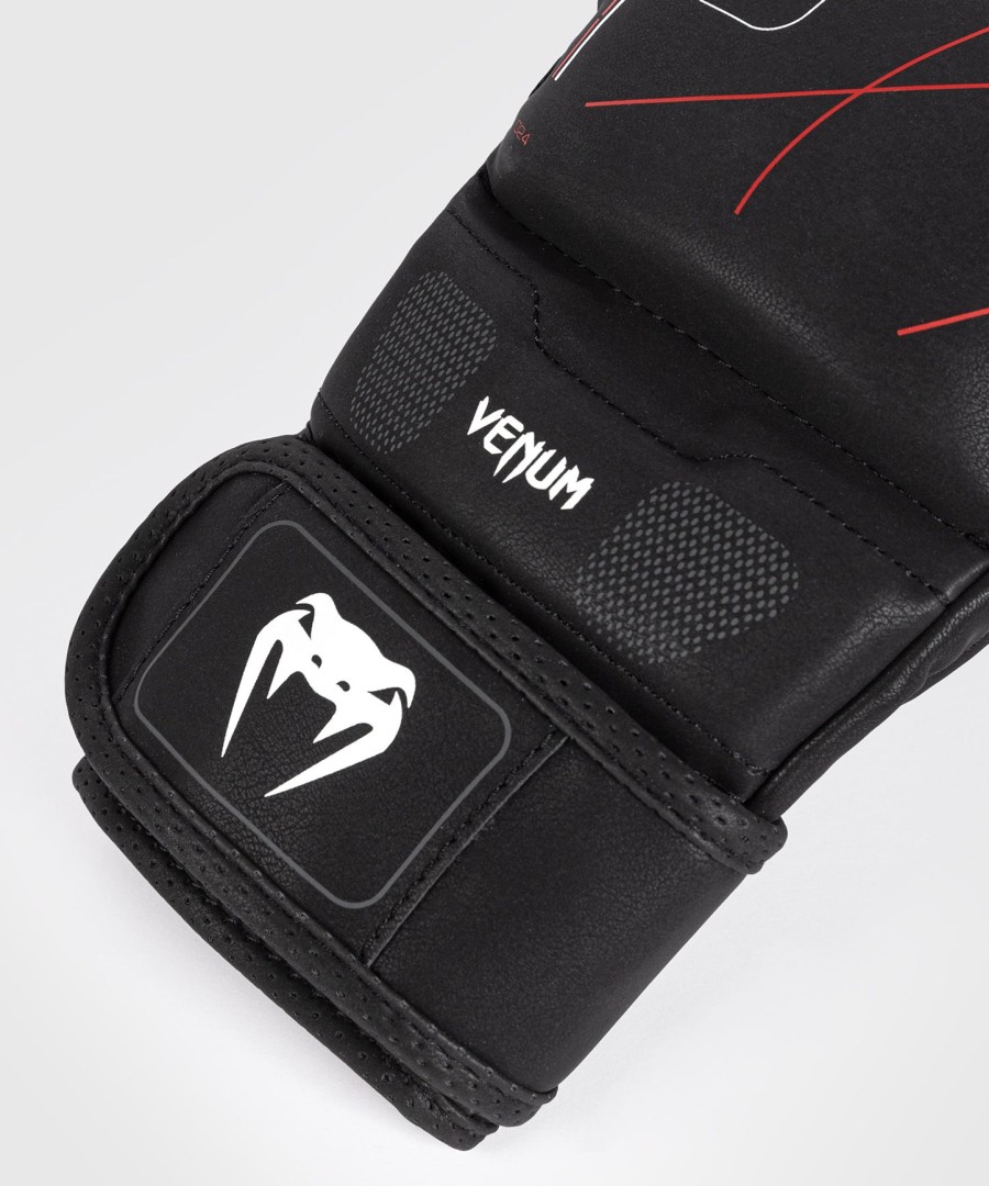 venum tactical xt sparringshandsker - sortildrød