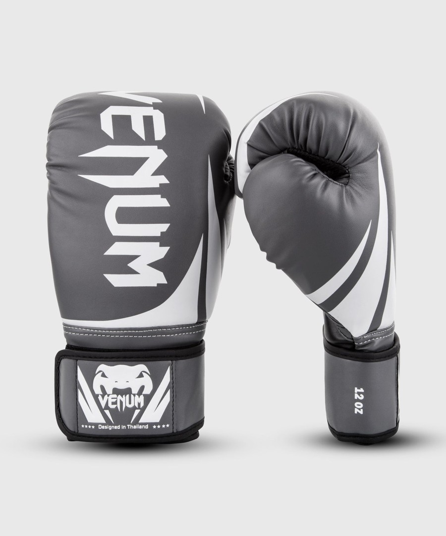 venum challenger 2.0 boksehandsker - gråhvid-sort