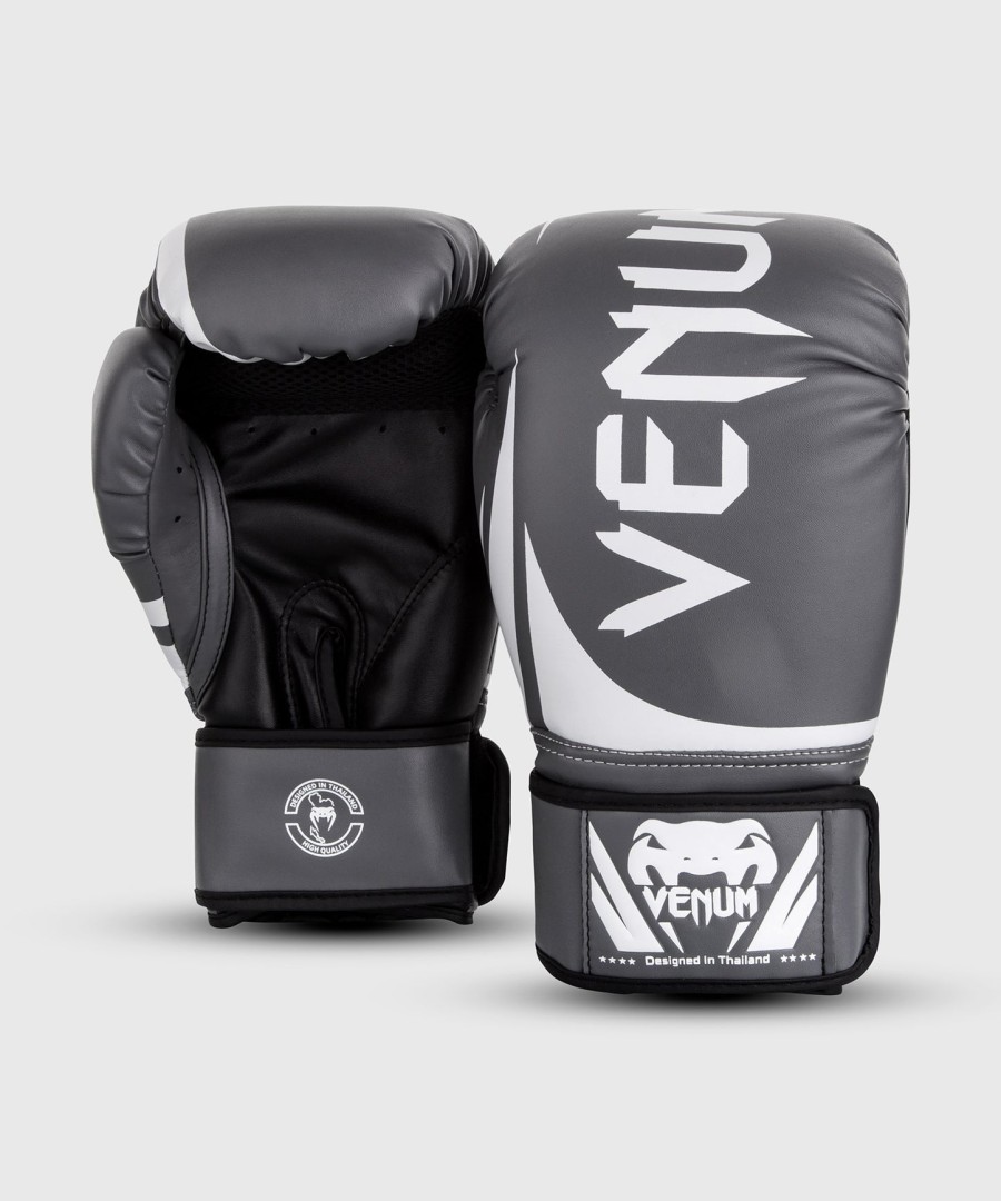 venum challenger 2.0 boksehandsker - gråhvid-sort