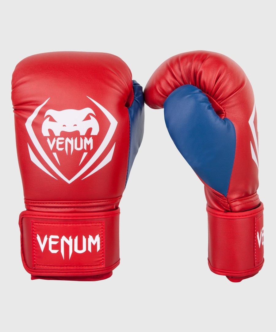 venum contender boksehandsker - rødhvid-blå