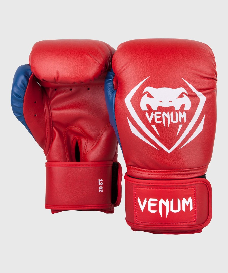 venum contender boksehandsker - rødhvid-blå