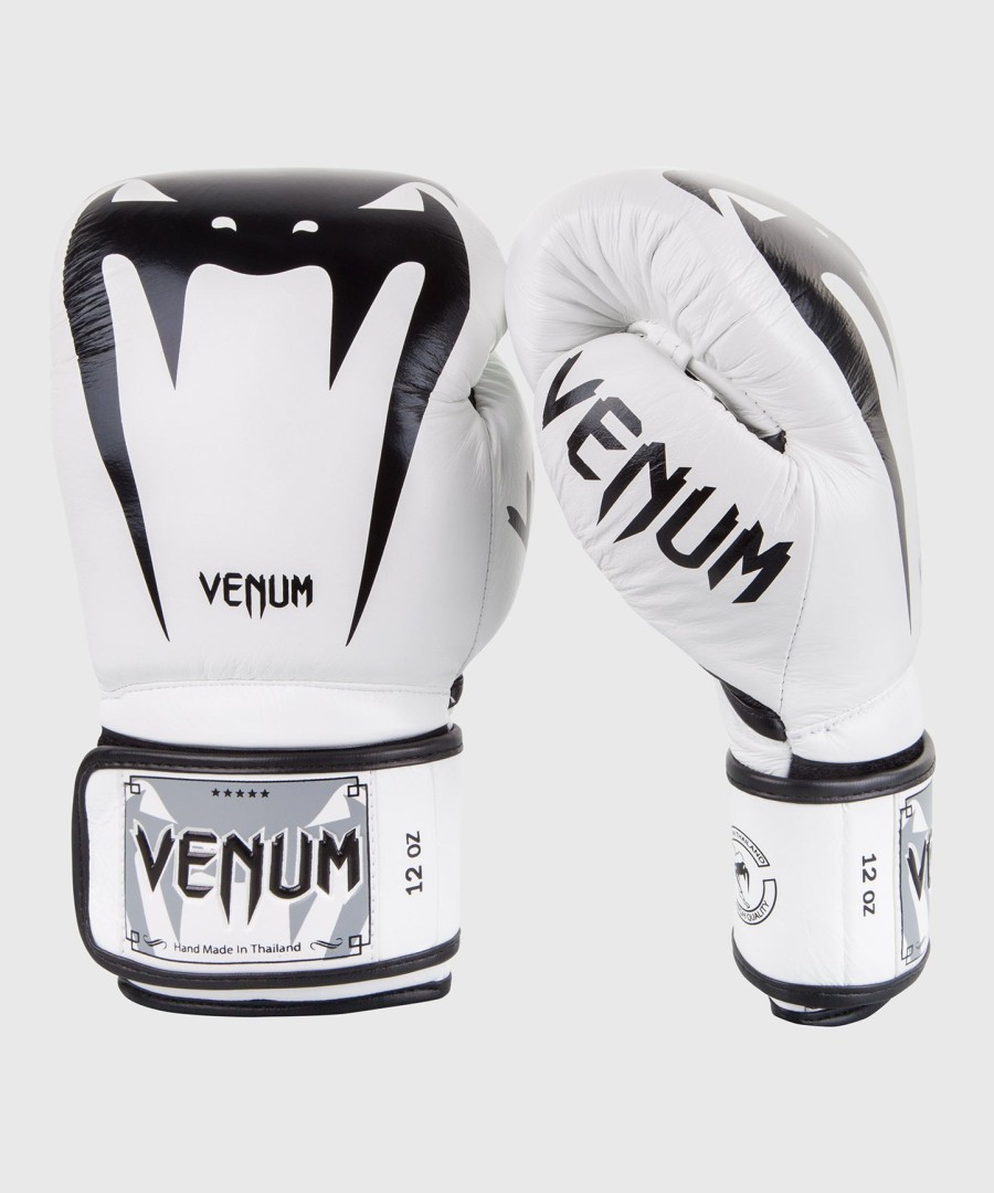 venum giant 3.0 boksehandsker - nappa læder - hvid