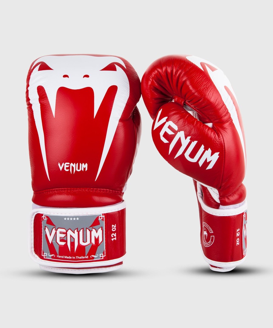 venum giant 3.0 boksehandsker - nappa læder - rød